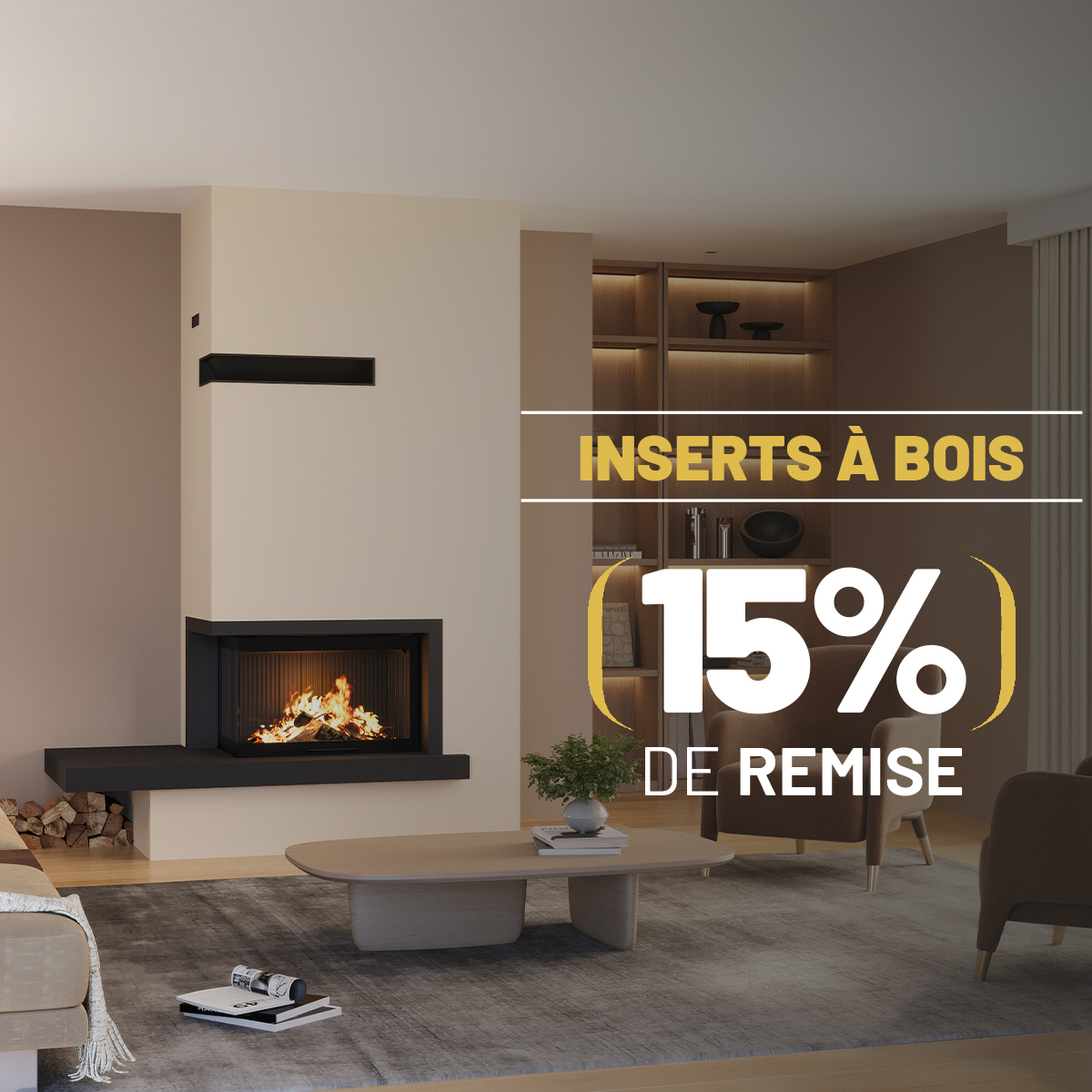 Promotion chauffage au bois et granulés